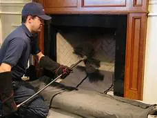 Chimney Sweep Cleveland Ohio Expert Performing Fireplace Cleaning Near Me for Fireplace Cleaning Companies